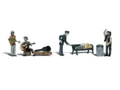 Woodland Scenics 0 Figuren Bettler Im Park