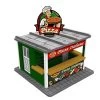 Proses PLS-044 0 Pizzastand Mit Rotierendem Werbeschild & Beleuchtung -SpielzeugBahnWelt 0 Pizzastand mit rotierendem Werbeschild Beleuchtung Proses PLS 044 b 0