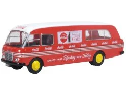 Oxford 76BMC005CC 00 Bus BMC Mobile Unit Coca Cola