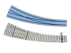 Lenz 45035 Bogenhandweiche Rechts Spur 0