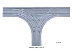 Tillig-87201 Gleis Trambahn H0m T-Kreuzung Pflaster