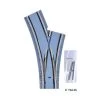 Tillig-87144 Gleis Trambahn H0m Y-Weiche R204/R250 Links Asphalt -SpielzeugBahnWelt Gleis Trambahn H0m Y Weiche R204 R250 links Asphalt Tillig 87144 b 0