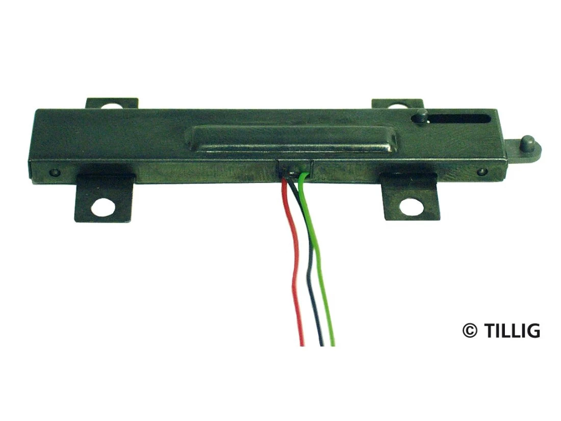 Tillig-83960 Gleis Mit Bettung Elektrischer Weichenantrieb Für Bettungsgleis TT 3 Tillig-83960 Gleis Mit Bettung Elektrischer Weichenantrieb Für Bettungsgleis TT