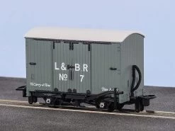 Peco GR-220B Güterwagen Box Van No.7 Lynton & Barnstaple Spur 00 Schmalspur