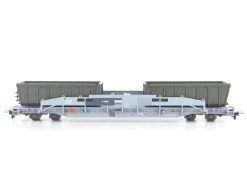 Bemo 2290190 Güterwagen P 10050 Tragwagen Mit Schlackenmulden Gevag Untervaz Spur H0m -SpielzeugBahnWelt Gueterwagen P 10050 Tragwagen mit Schlackenmulden Gevag Untervaz Bemo 2290190 b 2