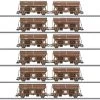 Märklin 46309 Güterwagenset Schwenkdachwagen Tdgrrs DSB 12x H0 -SpielzeugBahnWelt Gueterwagenset Schwenkdachwagen Tdgrrs DSB 12x Marklin 46309 b 0