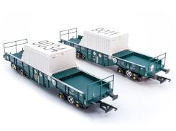 Accurascale ACC1118 Güterwagenset Uas FNA-D Nuclear Flask Carrier 2x Set D Spur 00