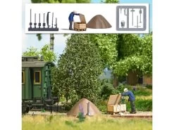 Busch 7965 H0 Action-Set Gleisbauarbeiter Epoche III-IV