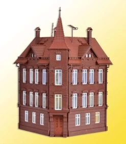 Vollmer 43807 H0 Eisenbahner-Wohnhaus Eckhaus
