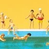 Preiser 10307 H0 Figuren Kinder Im Schwimmbad -SpielzeugBahnWelt H0 Figuren Kinder im Schwimmbad Preiser 10307 b 0