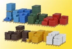 Kibri 38662 H0 Getränkekisten Auf Paletten