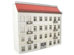 Modellbahn Union MU-H0-H00192 H0 Halbrelief Stadthaus 02 Grau