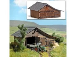 Busch 1508 H0 Holzscheune