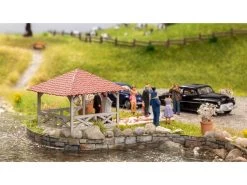 Noch 14263 H0 Laser-Cut Minis Veranstaltungs-Pavillon