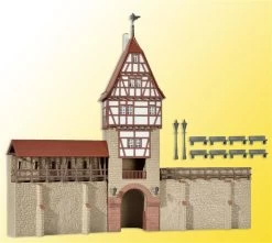 Kibri 38914 H0 Stadtmauer Mit Fachwerkturm
