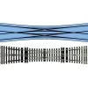 Lenz 45033 Hand-Doppelkreuzungsweiche 11,25 Grad Spur 0