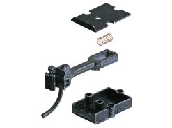 Kadee KDE746 Kupplungspaar Nr. 746 Type E Long Centerset Metal Mit Kupplungsschacht Spur 0