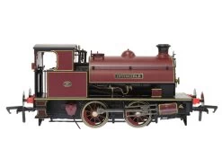 Dapol 4S-024-003 Hawthorn Leslie 0-4-0 Invincible Spur 00 -SpielzeugBahnWelt NH Dampflok Hawthorn Leslie 0 4 0 Invincible 4S 024 003 b 1