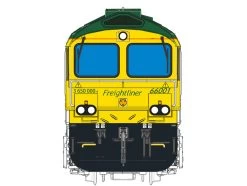 Dapol Modellbahn Union MU-0-G66004 Diesellok JT42CWR Class 66 Freightliner PL 66001 Willy Brandt Spur 0 -SpielzeugBahnWelt NH Diesellok JT42CWR Class 66 Freightliner PL 66001 Willy Brandt MU 0 G66004 b 1