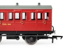 Hornby R40360 Personenwagen 6 Wheel Tool Van BR Departmental Spur 00 -SpielzeugBahnWelt Personenwagen 6 Wheel Tool Van BR Departmental Hornby R40360 b 2
