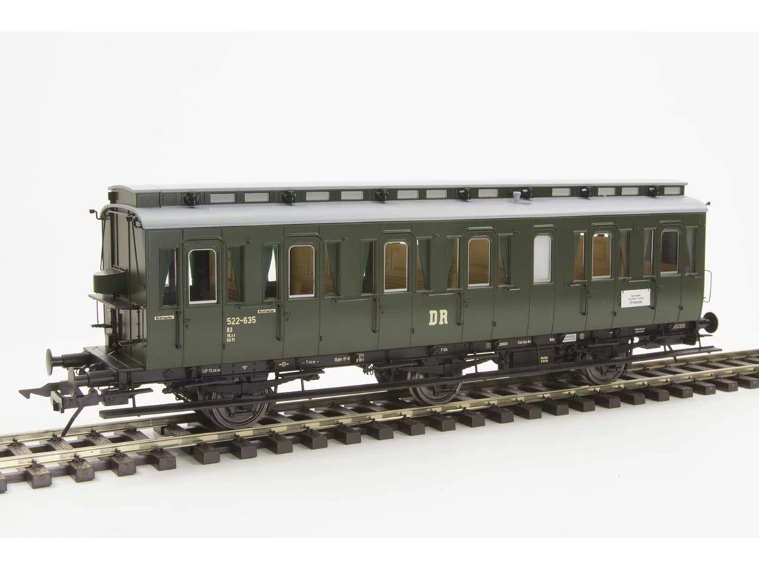 Lenz 41173-01 Personenwagen Abteilwagen C3 DR Spur 0 3 Lenz 41173-01 Personenwagen Abteilwagen C3 DR Spur 0