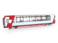 Bemo 3289127 Personenwagen Bp 2537 Panoramawagen 2.Kl. RhB H0m