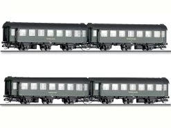 Tillig 01062 Personenwagenset Hersfelder Kreisbahn 4x Spur TT