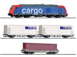 Tillig 01501 Startset Diesellok Mit Güterzug SBB TT