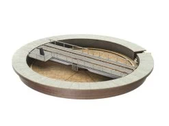 Modellbahn Union MU-TT-B00085 Drehscheibe 16m