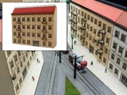 Modellbahn Union MU-TT-H00201 TT Halbrelief Stadthaus 01 Sandstein