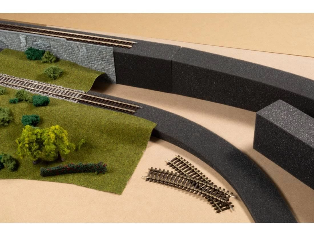 Auhagen 43584 TT Verlängerung Bahndammauffahrt 4 Auhagen 43584 TT Verlängerung Bahndammauffahrt – Bild 2