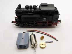 Micromotor TRC003C Umbausatz Glockenankermotor Roco TT BR 80