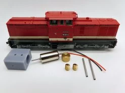 Micromotor TRC005C Umbausatz Glockenankermotor Roco TT DR BR 110, 111, 112, 114, 115, 202, 204, V100