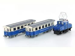 Hobbytrain H43106 Zugset Zugspitzbahn Tal-Lok Mit Personenwagen BZB Spur H0e